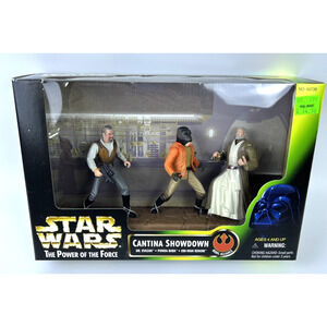 Kenner Star Wars POTF: Cantina Showdown - Dr. Evazan Ponda Baba Obi-Wan Kenobi